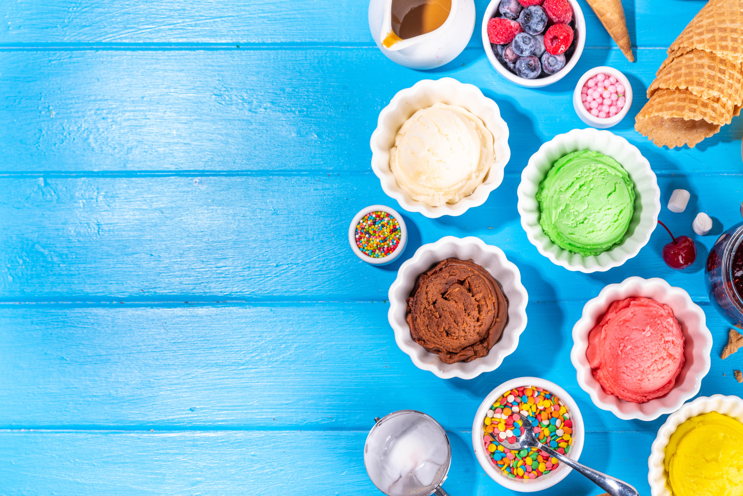 Summer Ice cream bar buffet